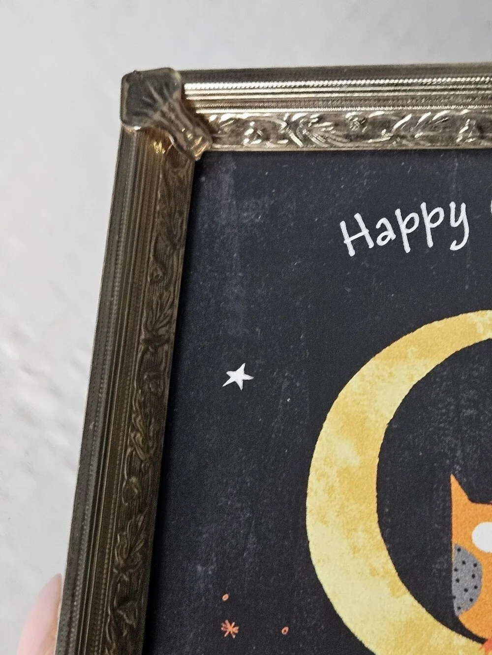 Vintage Brass Picture Frame 7